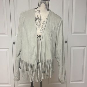 Torrid Faux Leather Fringe Size 2